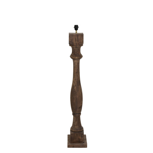 Light & Living vloerlamp Robbia - bruin - 23x23x125cm