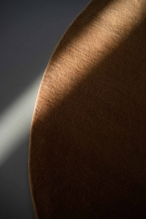 Vloerkleed MOMO Rugs Designer Elvire Gradient Dot Amber 150 rond