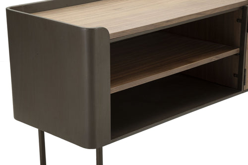 Mauro Ferretti tv-meubel - 150x42x58 cm - bruin