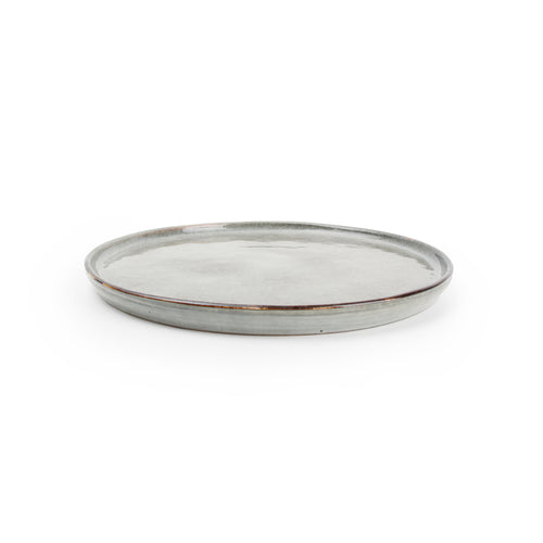 Salt & Pepper - Plat bord 28cm groen Artisan - Set van 4