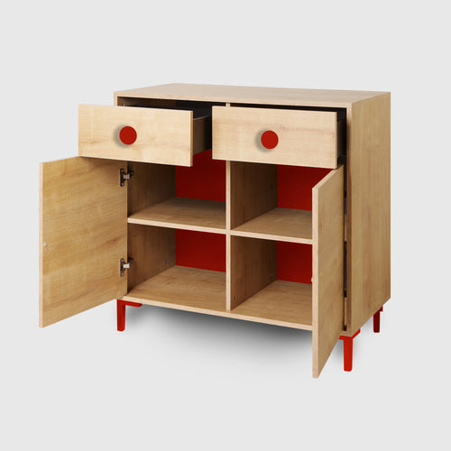 Really Nice Things Comoda Alise Kids Roble - Rood - vtwonen shop