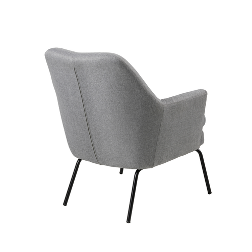 Lisomme Jez gestoffeerde fauteuil lichtgrijs - vtwonen shop