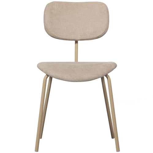 WOOOD eetkamerstoelen Link - Polypropyleen - Zand - Set van 2 - vtwonen shop