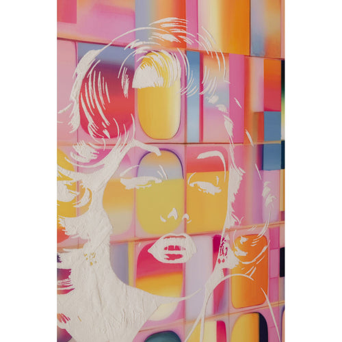 Kare Design Schilderij Diva Pixel 90x120cm - vtwonen shop