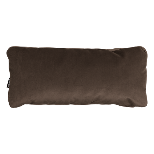 WOOOD kussen Mojo - Velvet - Bruin - 30x70x10