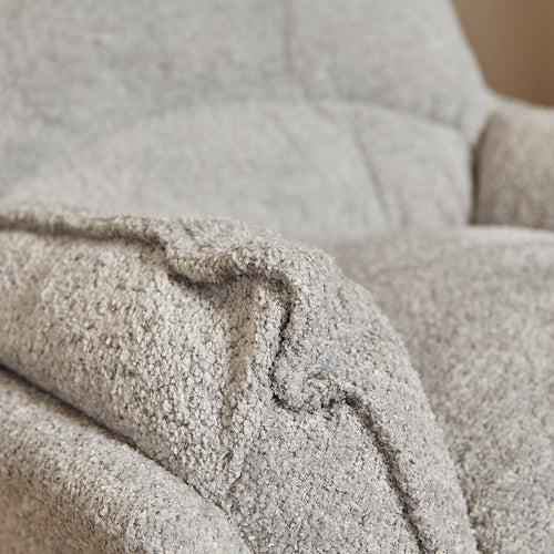 StarFurn Fauteuil Vera - Lichtgrijs Stof - Draaibaar - 82x95x96,5cm - vtwonen shop