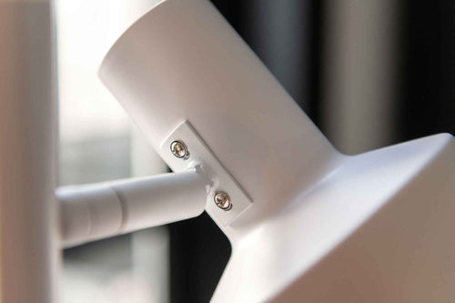 Artdelight vloerlamp Twinkle - 2 lichts - 28  x 150   cm - wit