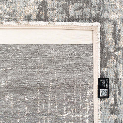 Louis De Poortere vloerkleed Jersey Stone - grijs - 240x340cm