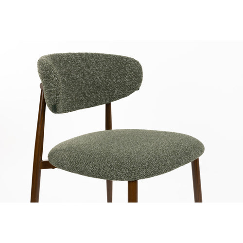 Housecraft Living Noor Eetkamerstoelen Groen - Set van 4