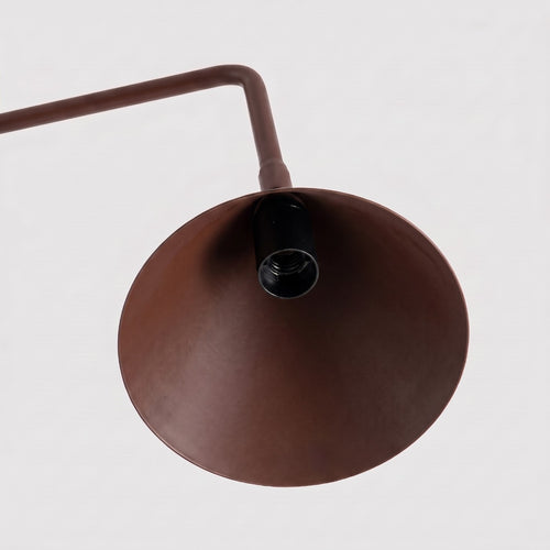 Sollux Lighting Tafellamp NOX bruin - 18x18x35cm