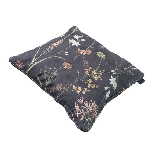 Madison Sierkussen Donna grey canvas eco+ 50x50cmmet paspel - vtwonen shop