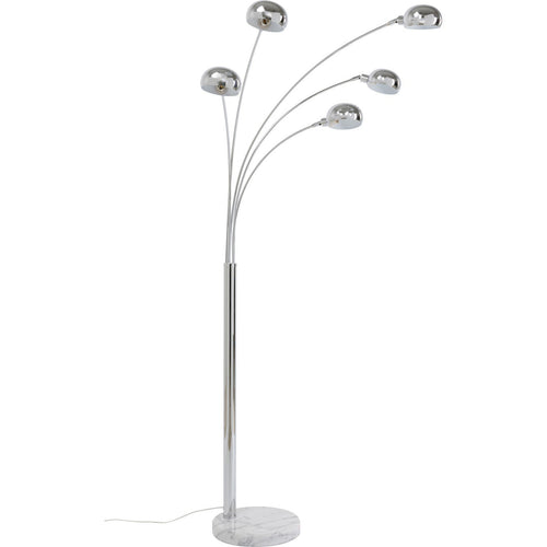 Kare Design Vloerlamp Five Fingers 201cm chroom - vtwonen shop