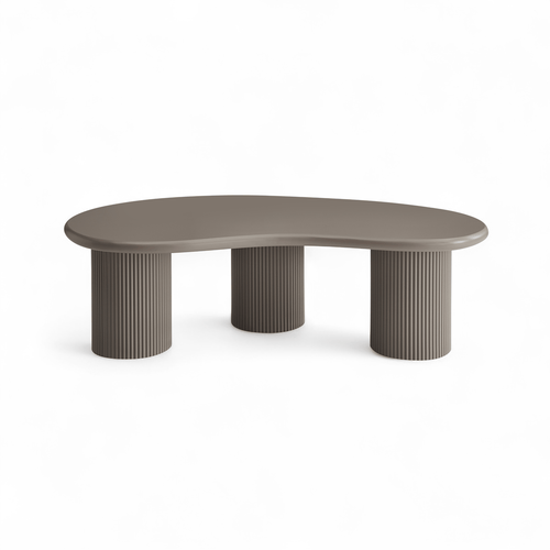 Furnhouse salontafel set Wave - Beige - Ø 50/130 cm