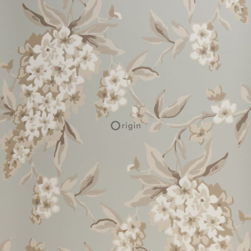 Origin Wallcoverings behang blauwe regen ijsblauw - 52 cm x 10,05 m - 307138 - vtwonen shop