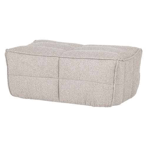 vtwonen hocker Cluster - Bouclé - Zand/Beige - 45x104x60
