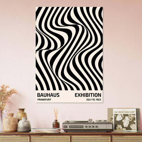 Artfulprints  Bauhaus - Exhibition Frankfurt   poster A4 21x29.7 cm - vtwonen shop
