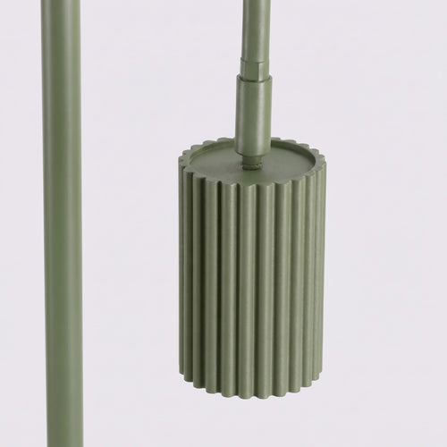 Sollux Lighting Vloerlamp KARBON 1 olijfgroen - 30x30x160cm