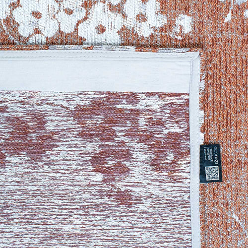 Louis De Poortere binnen & buiten machinewasbaar vloerkleed Sakura van 70% gerecycled PET - roze - 280x390cm