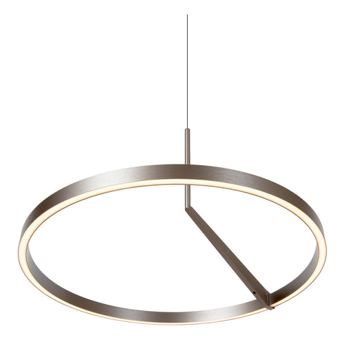 Lucide hanglamp APPLAUSE - Geïntegreerde LED - Grijs ijzer