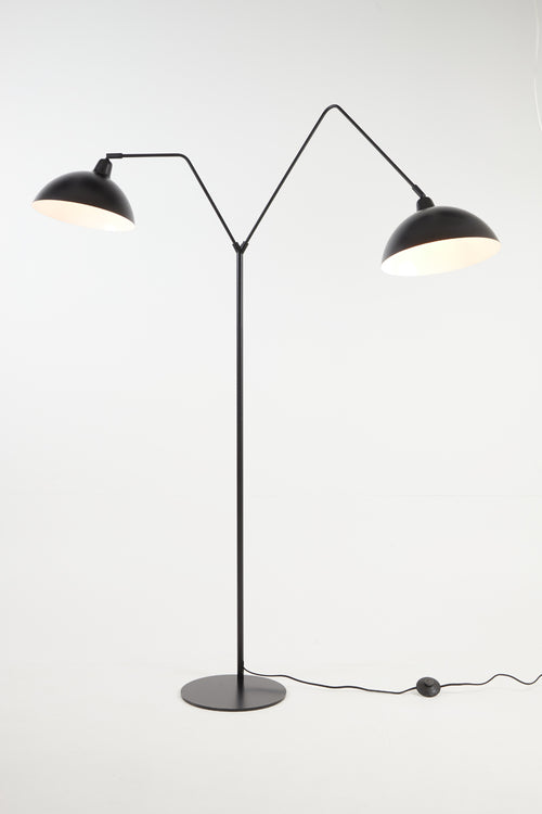 Light & Living vloerlamp ORION  - 140x31x180cm - zwart - vtwonen shop