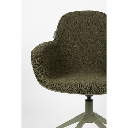 Zuiver Albert Kuip Swivel Eetkamerstoelen Groen - Set van 2 - vtwonen shop