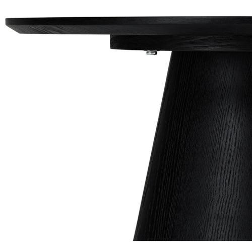 Furnhouse ronde salontafel Tango - Zwart - Ø 60 cm