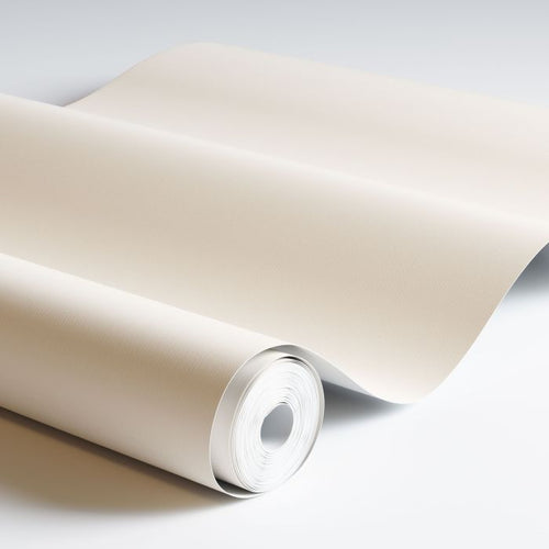 Duro Wallpaper behang effen warm beige - 53 cm x 10.05 m - 662212 - vtwonen shop