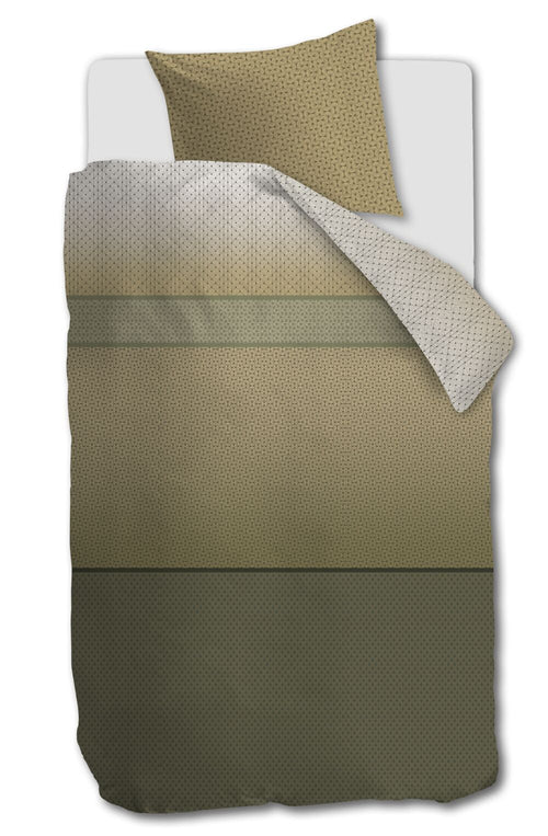 Beddinghouse Dekbedovertrek Carter - 140 x 200/220 cm - Groen