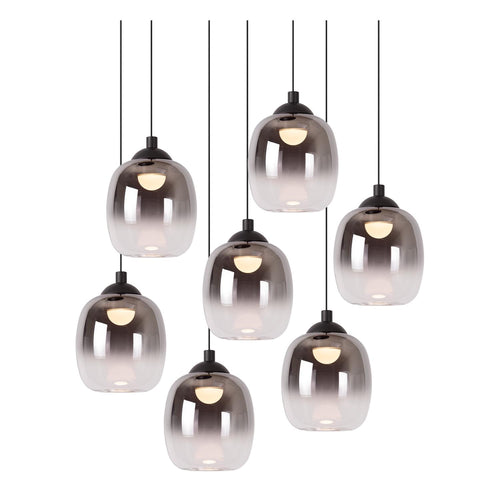 Lucide hanglamp TAMINO - Geïntegreerde LED - Zwart - vtwonen shop