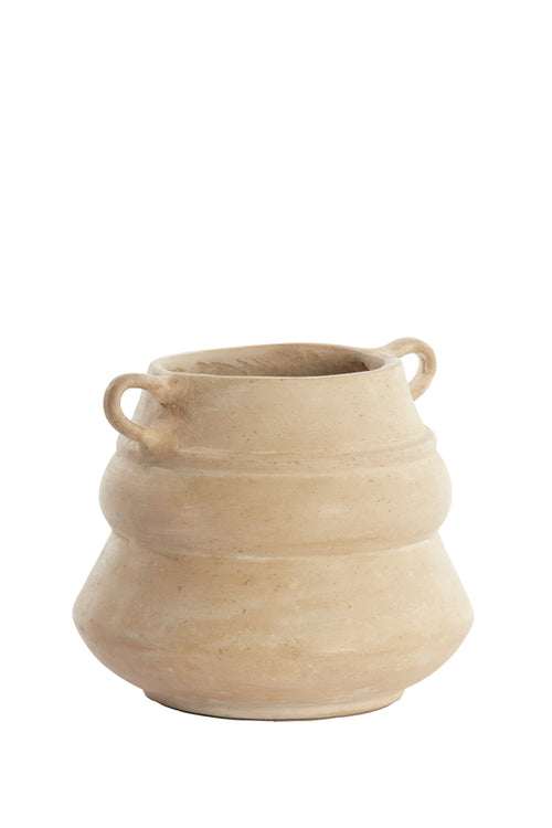 Light & Living pot TARIFA - 21.5x20x17.5cm - wit