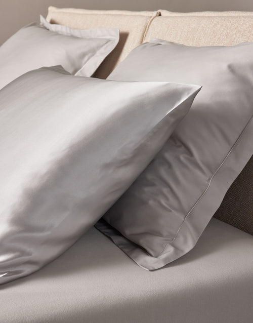 Essenza Aziza dekbedovertrek - Tweepersoons – 200x200/220 cm - Cloud grey