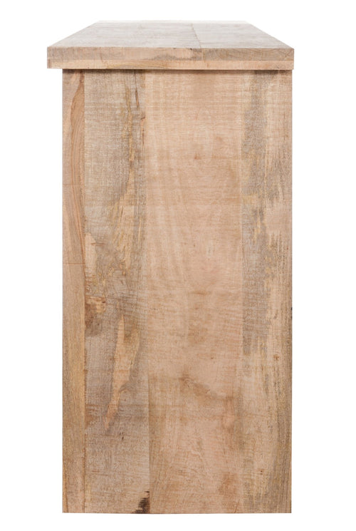 J-Line barkast 3 Lades + 3 planken - hout - naturel