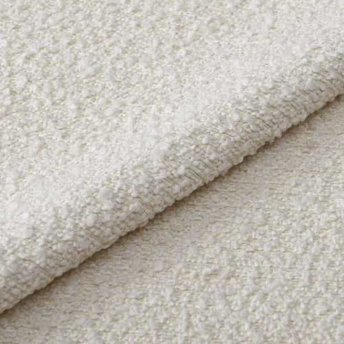 Sia Home - Eetkamerstoel MILO - Bouclette stof - Crème - 53cm - vtwonen shop