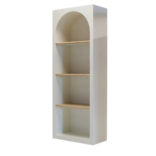 DÉJA Living Vakkenkast Vivé - Travertin - Wit - 80x40x210cm - vtwonen shop