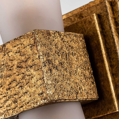 Up & Down Wandleuchte Modern Distressed Gold 3000K IP44 2x G9