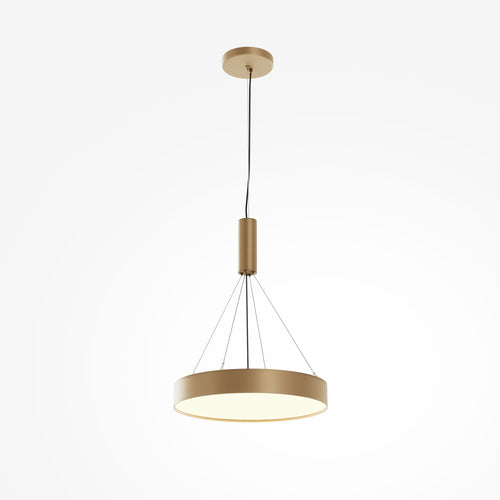 Maytoni plafondlamp Zon - Goud - 40x40x6 cm
