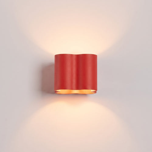 Sollux Lighting Wandlamp OVIO rood G9 - 12x14,5x10cm