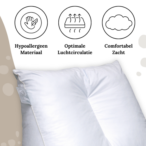 Ten Cate leeskussen - inclusief kussensloop - zand