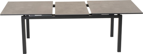 Lesli Living tuintafel Lagos - grijs - 180/240x100cm