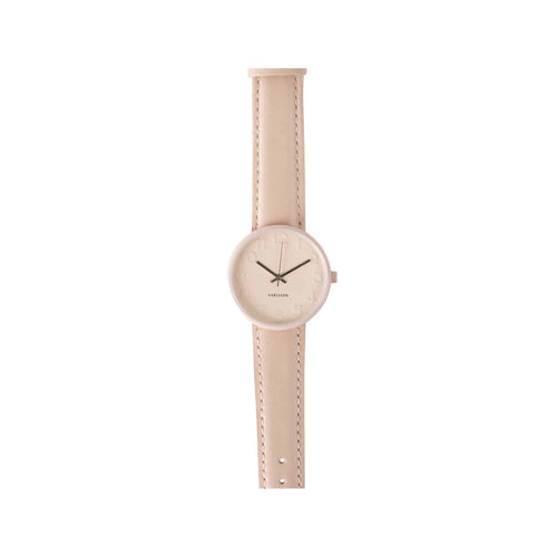 Karlsson horloge Ms. Pink - roze - Ø3.2cm - vtwonen shop