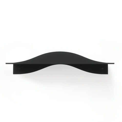 Umbra wandplanken, set van 2, Surf - 30 x 46 x 8 cm - Zwart