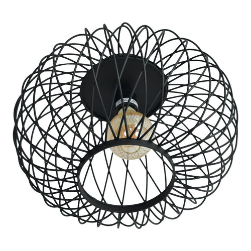 Urban Interiors plafondlamp Twist - 1 lichts - 37  x 24   cm - zwart - vtwonen shop