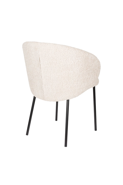 Housecraft Living Ayle Eetkamerstoelen Off White - Set van 2 - vtwonen shop