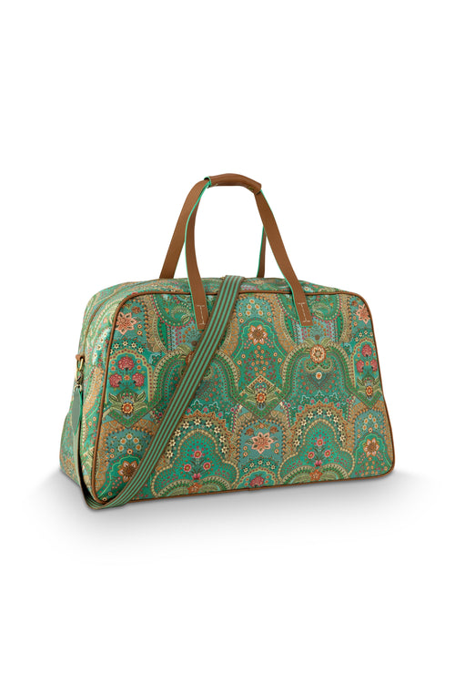 Pip Studio - Tovy Weekendtas Dames - Jabali - Groen - 65x25.5x35cm - vtwonen shop