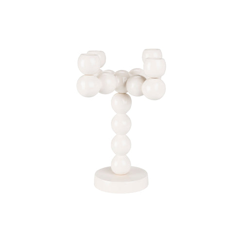 Zuiver Bubbles Four Kandelaar Shiny Beige