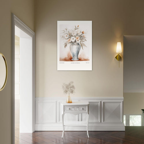 Artfulprints  Bloemen in vaas 1   poster A4 21x29.7 cm - vtwonen shop