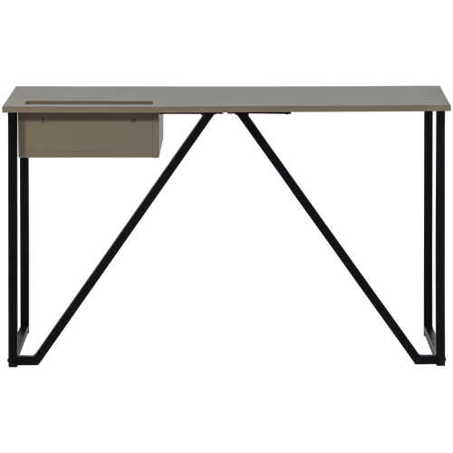 WOOOD bureau New Julius - Grenen - Mud - 75x126x53 - vtwonen shop