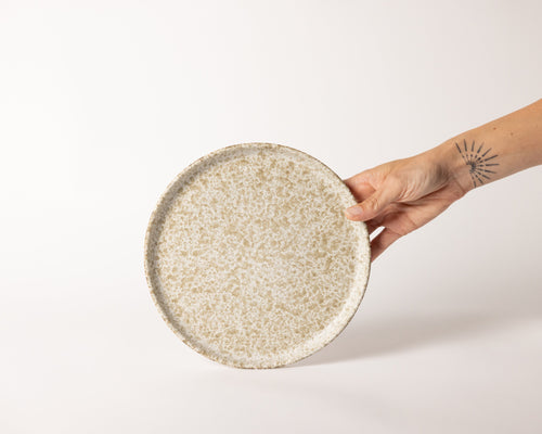 Mimo Homeware ontbijtbord Broken Shells - 22,5 cm - set van 2 - vtwonen shop