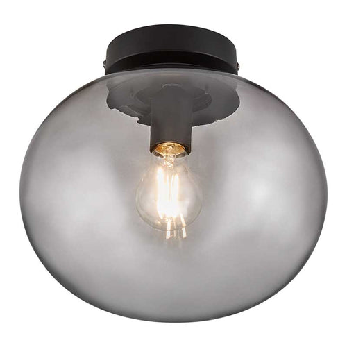 Nordlux Alton Plafondlamp - E27 - Zwart - vtwonen shop