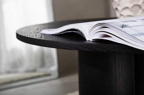 Rebellenclub Salontafel Grenaa - Ø80 cm - Zwart - vtwonen shop